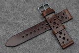 RM: Horween Chromexcel Brown Unlined Racing Leather Watch Strap (20/18)
