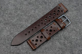 RM: Horween Chromexcel Brown Unlined Racing Leather Watch Strap (20/18)